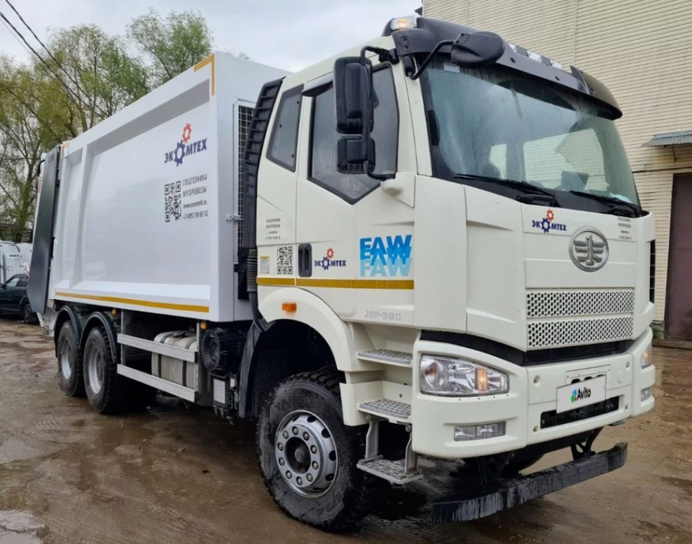Мусоровоз FAW J6P